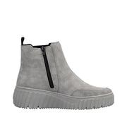 Rieker N2553 Ankle Boot-Grey