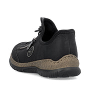 Rieker N3267-01 Ladies' Sneaker-Black