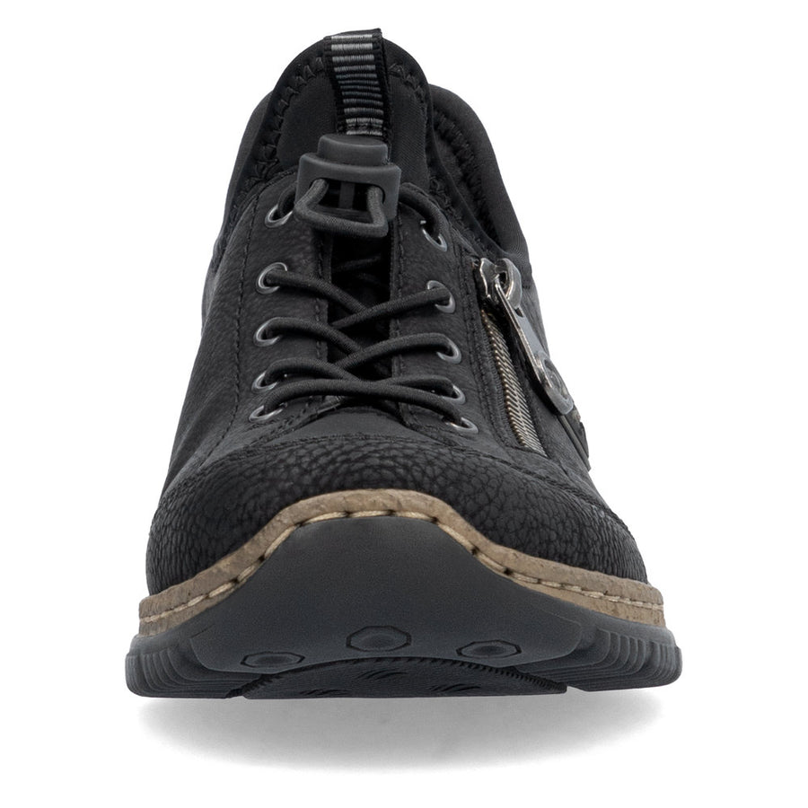 Rieker N3267-01 Ladies' Sneaker-Black
