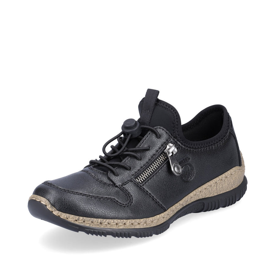 Rieker N32G0 Shoes-Black