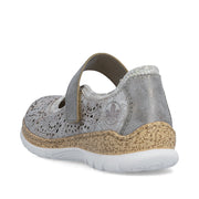 Rieker N4299-90 Ladies Shoes-Rose Multi