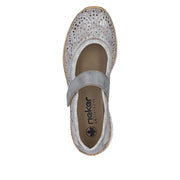 Rieker N4299-90 Ladies Shoes-Rose Multi