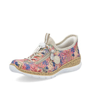 Rieker N42V3-90 Sneakers-Rose Multi