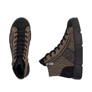 Rieker N5931-25 Ankle Boots-Leopard Multi