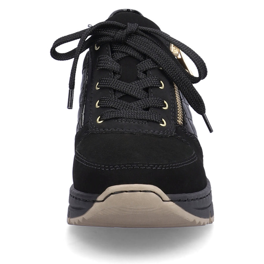 Rieker N6314-00 Ladies Shoe-Black