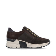 Rieker N6314-25 Ladies Shoe-Brown