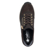 Rieker N6314-25 Ladies Shoe-Brown