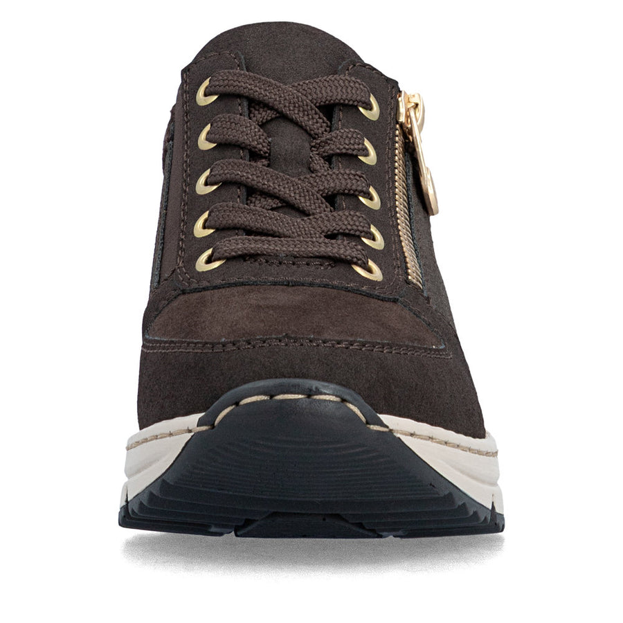 Rieker N6314-25 Ladies Shoe-Brown