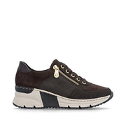 Rieker N6314-25 Ladies Shoe-Brown