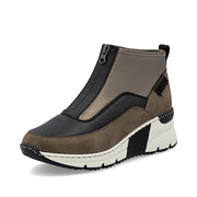 Rieker N6352-25 Ankle Boots-Brown Multi