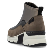 Rieker N6352-25 Ankle Boots-Brown Multi