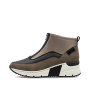 Rieker N6352-25 Ankle Boots-Brown Multi