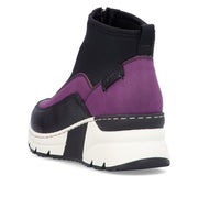 Rieker N6352 Ankle Boots-Purple