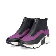 Rieker N6352 Ankle Boots-Purple