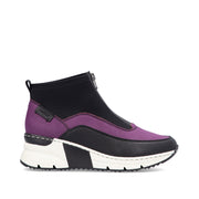 Rieker N6352 Ankle Boots-Purple