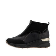 Rieker N6361 Ankle Boot-Black