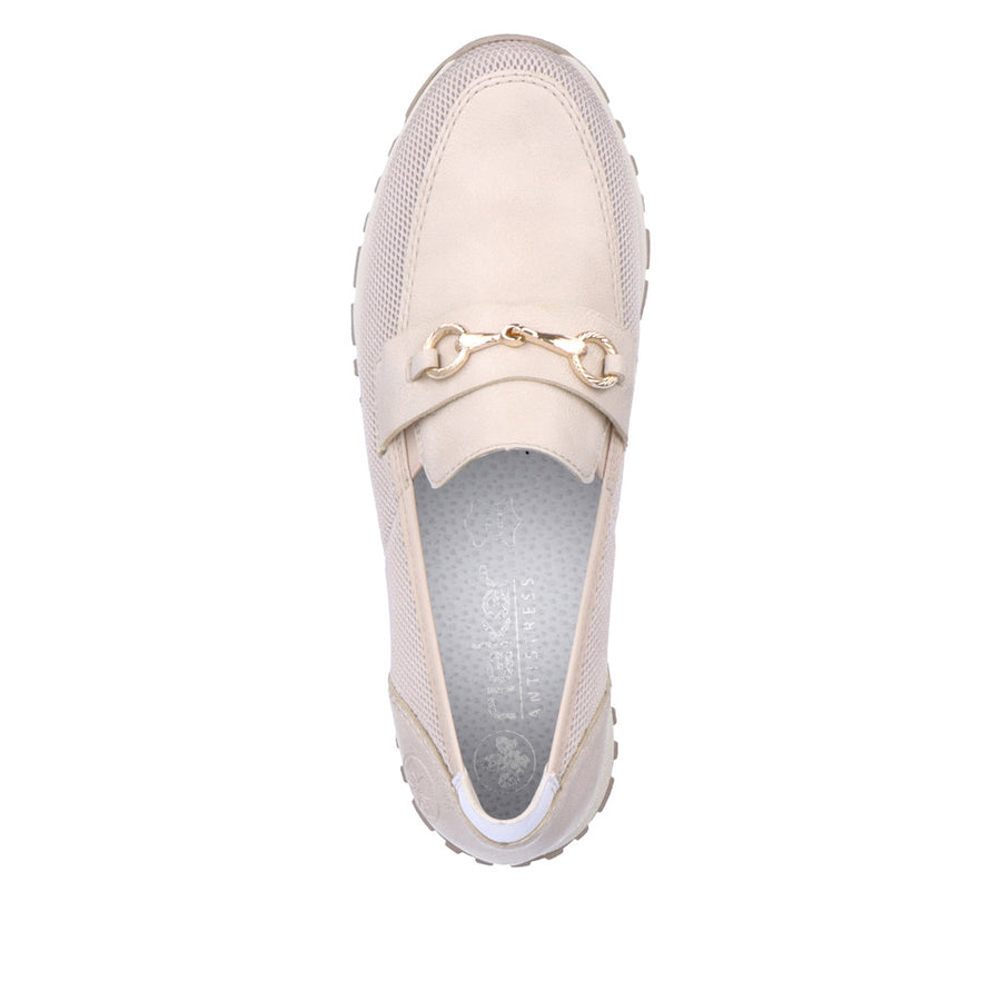 Rieker N7455-60 Shoes-Off White