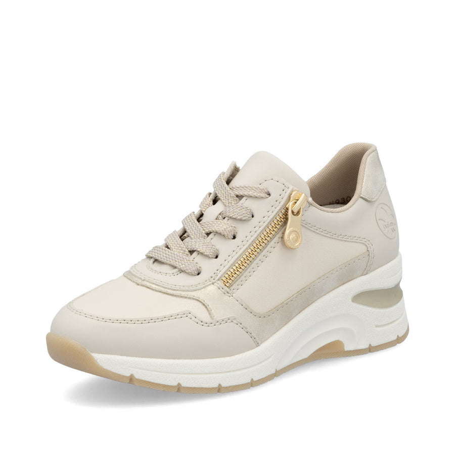 Rieker N9301-60 Ladies Shoes-Beige