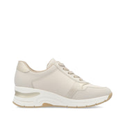 Rieker N9301-60 Ladies Shoes-Beige