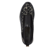 Rieker N9362-00 Ankle Boot-BLACK LEOPARD