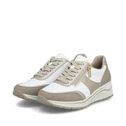 Rieker N9504-80 Ladies' Shoes-White Multi