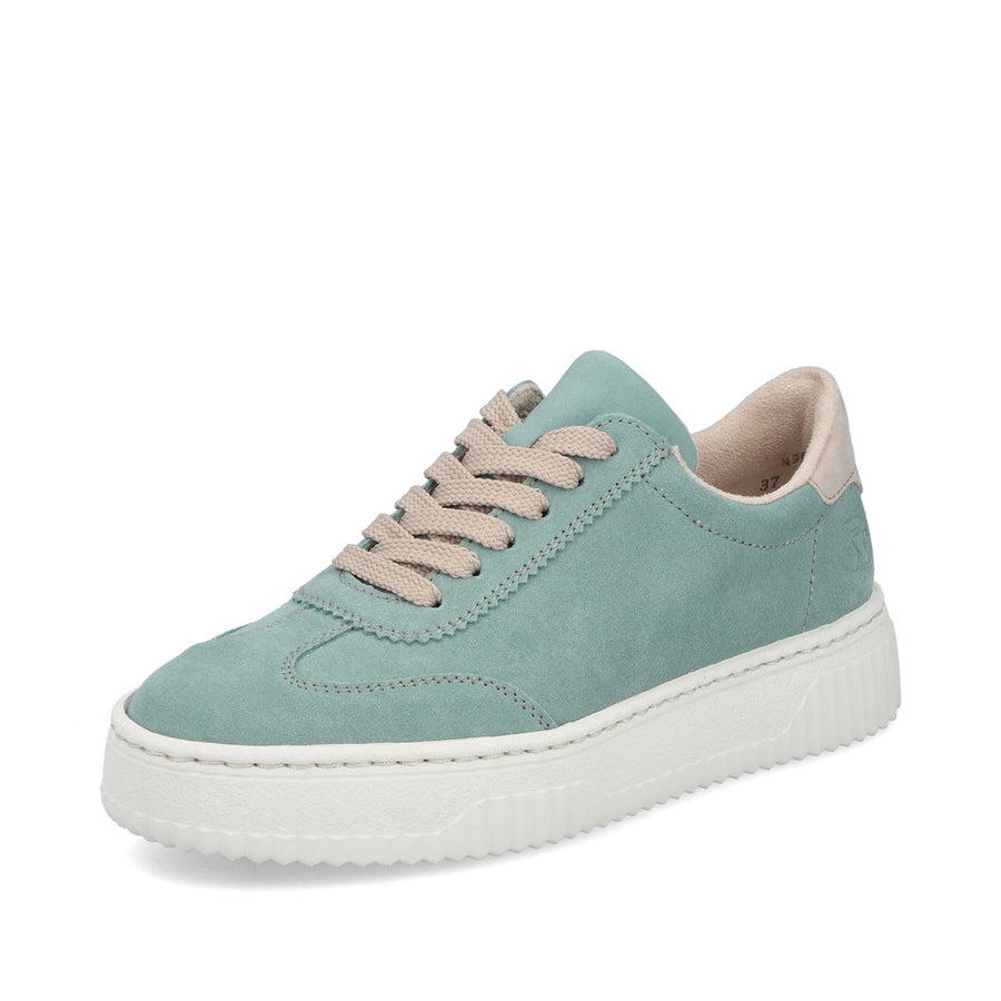 Rieker N9910 Ladies' Sneakers-Mint