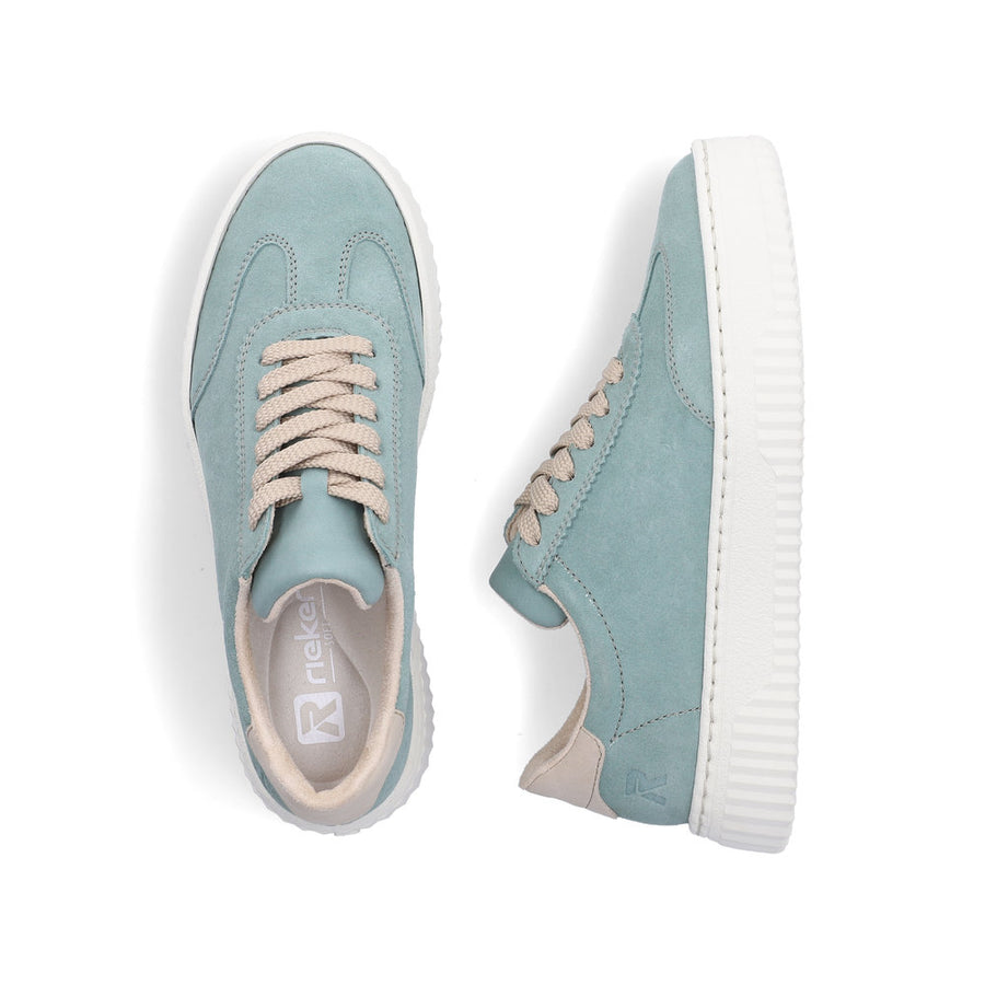 Rieker N9910 Ladies' Sneakers-Mint