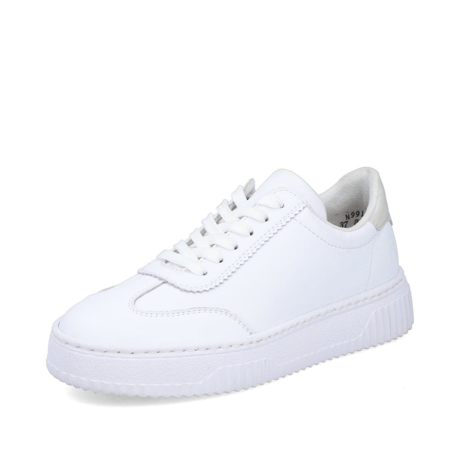 Rieker N9910 Ladies' Sneakers-White