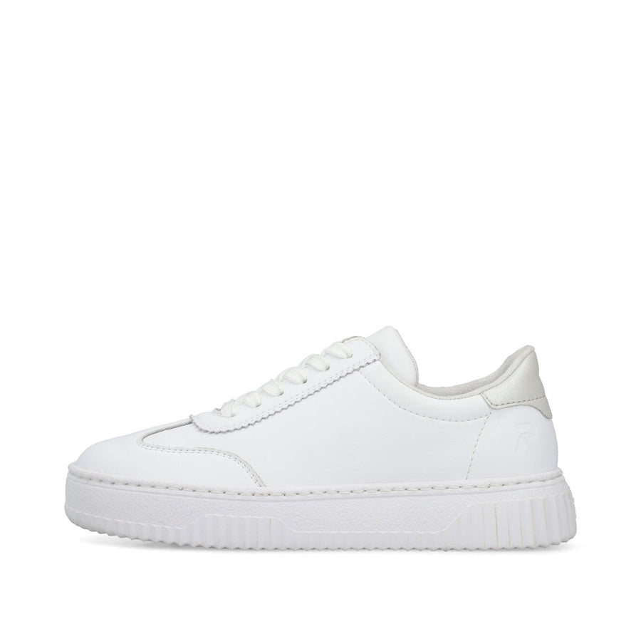 Rieker N9910 Ladies' Sneakers-White