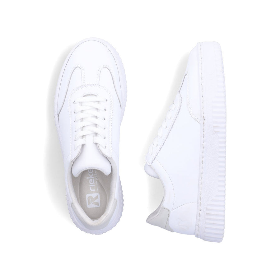Rieker N9910 Ladies' Sneakers-White