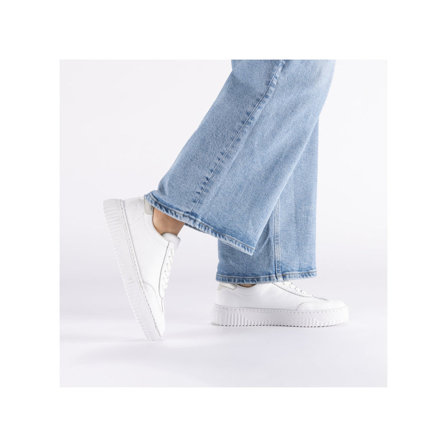 Rieker N9910 Ladies' Sneakers-White