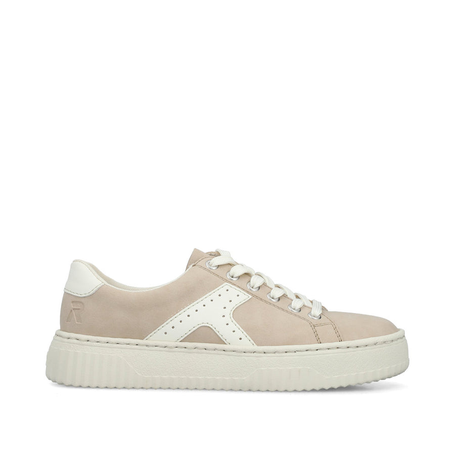 Rieker N9920 Sneakers-Beige