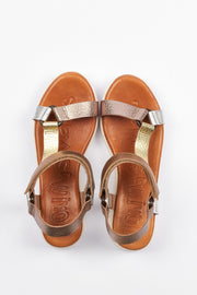 Oh My Sandals 4993 Sandal-Metal Combi