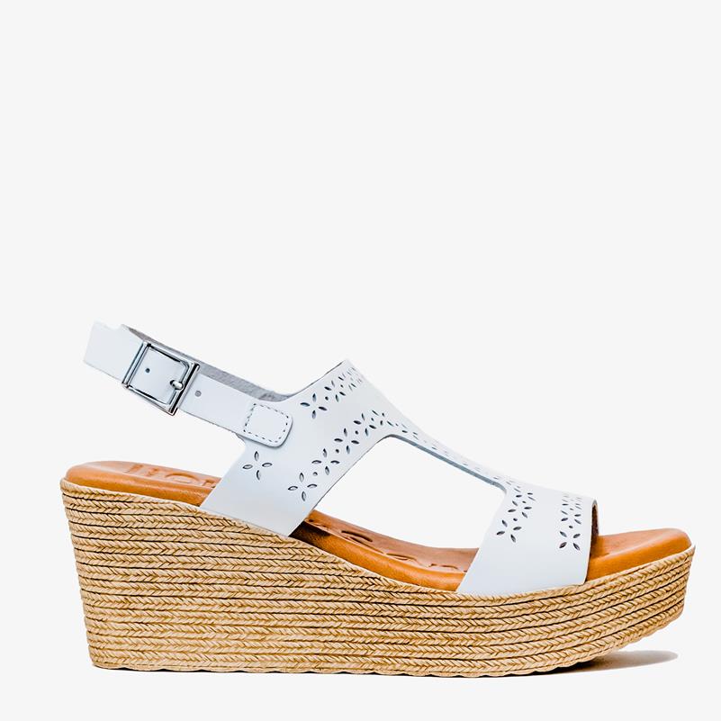 Oh My Sandals 5032 Sandal-White