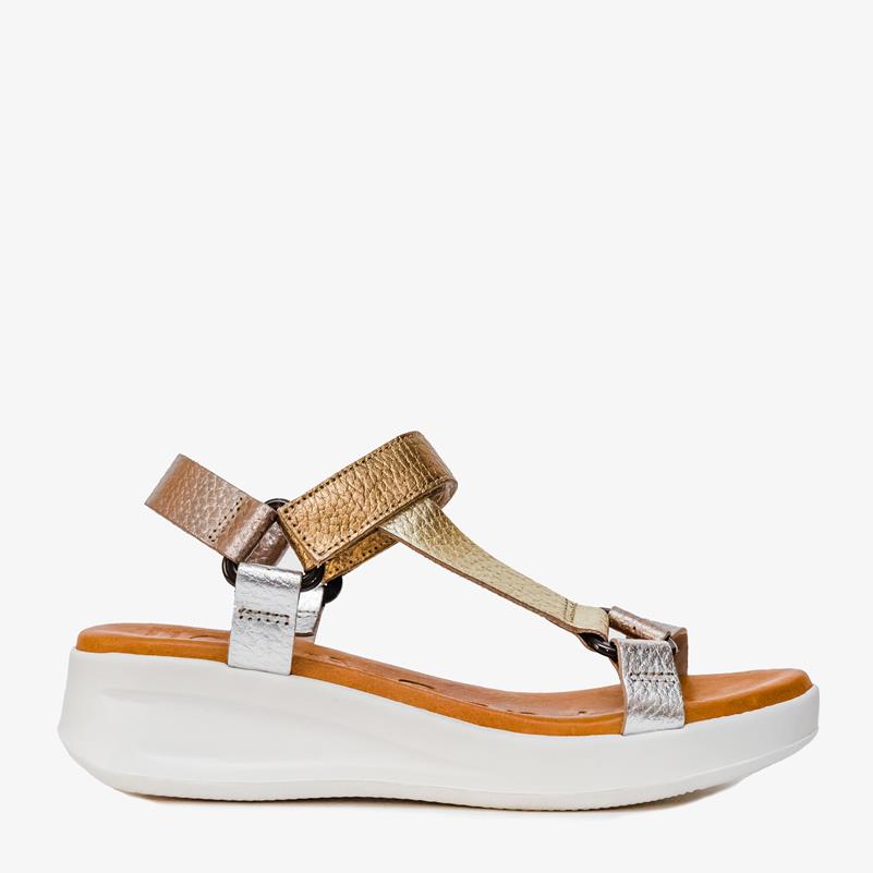 Oh My Sandals 4993 Sandal-Metal Combi