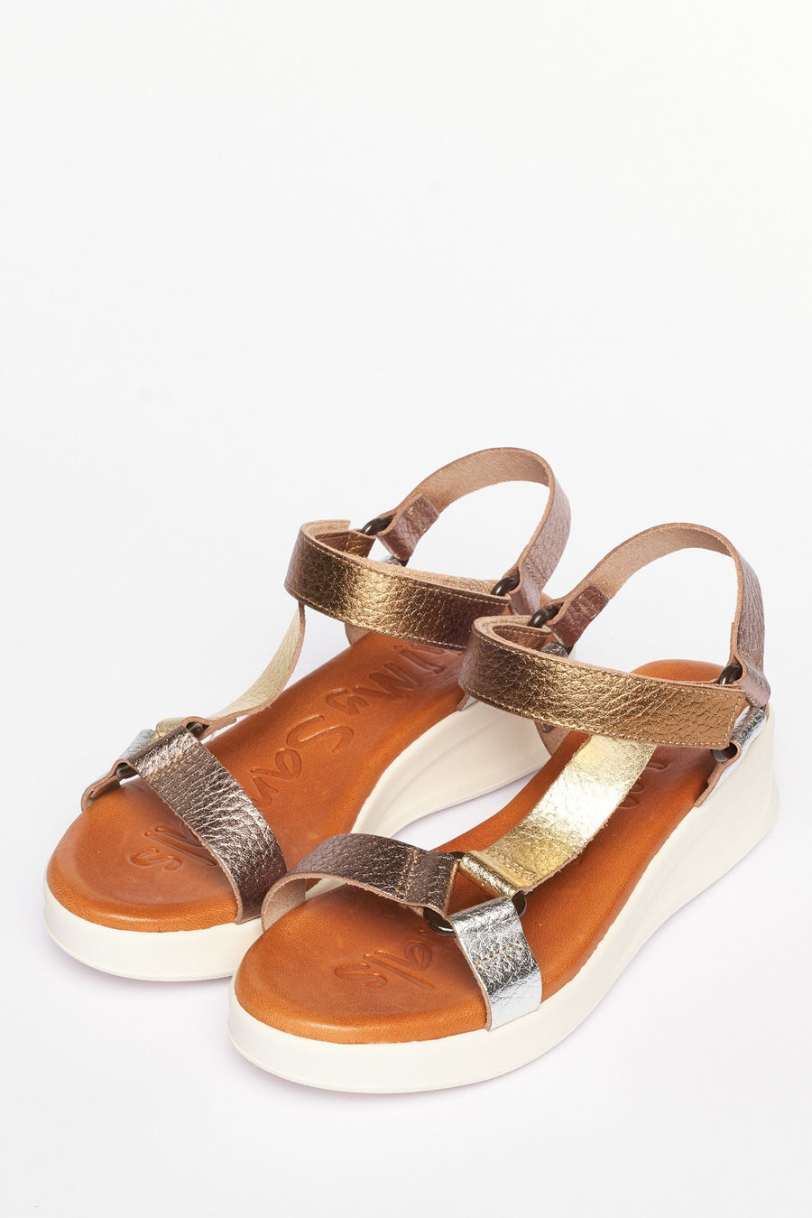 Oh My Sandals 4993 Sandal-Metal Combi