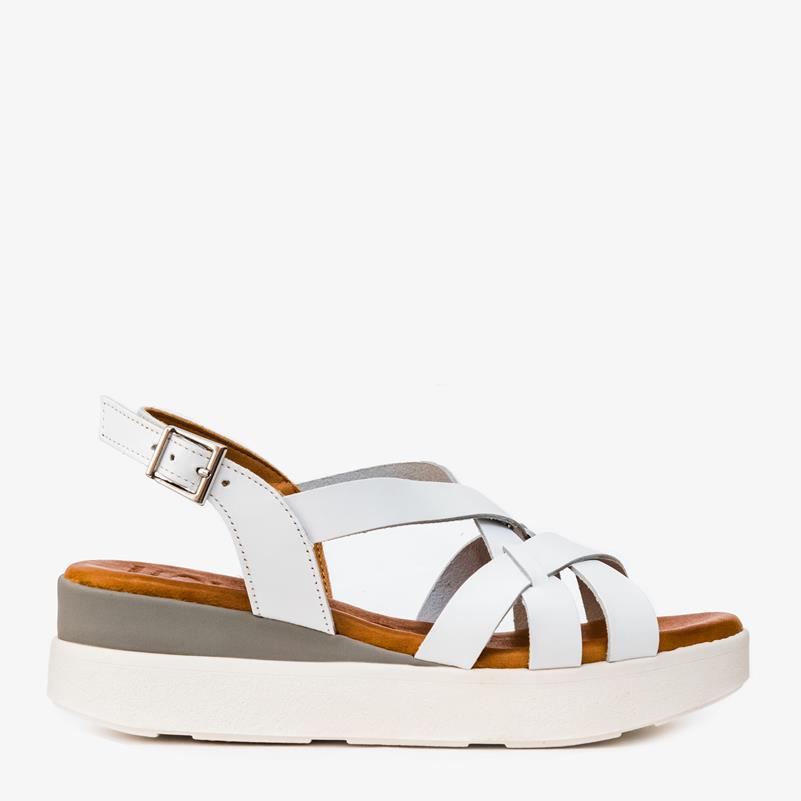 Oh My Sandals 4996 Sandal-White