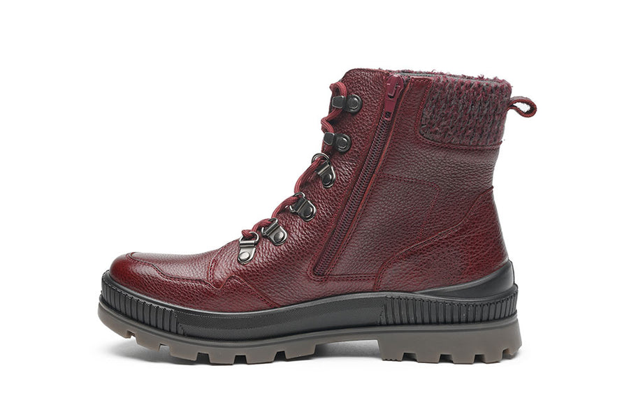 G-Comfort P1216 Ankle Boots-Burgundy