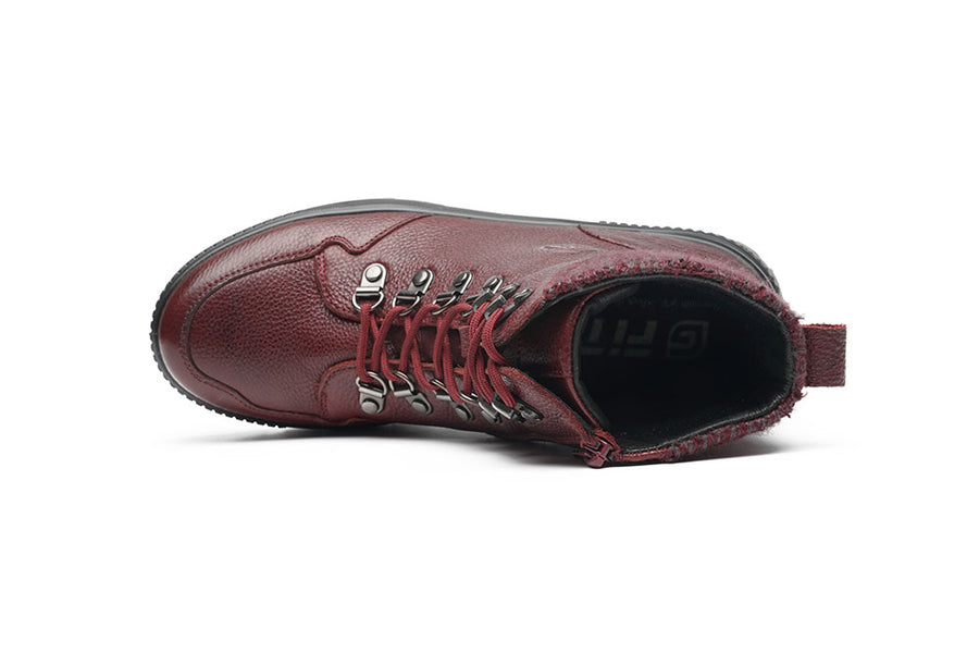 G-Comfort P1216 Ankle Boots-Burgundy