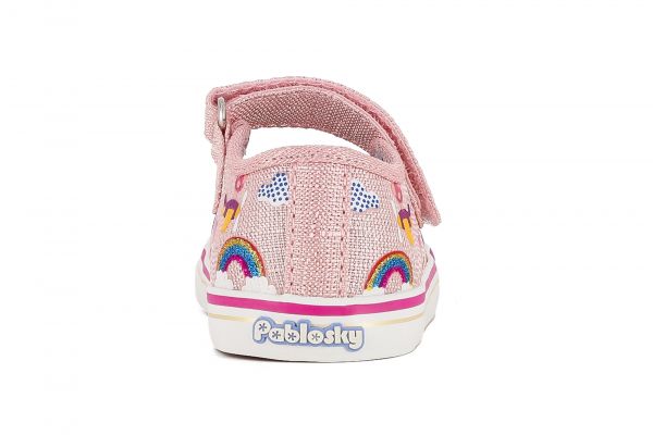 Pablosky 966870 Canvas-Rosa Glitter