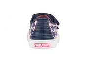 Pablosky 968420 Canvas-Navy Glitter