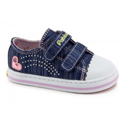 Pablosky 967120 Canvas-Navy Glitter