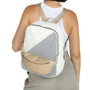 Remonte Q0533-81 Backpack-White/Gold
