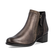 Remonte R5172-90 Ankle Boots-Mocca Metal