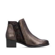 Remonte R5172-90 Ankle Boots-Mocca Metal