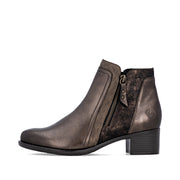 Remonte R5172-90 Ankle Boots-Mocca Metal