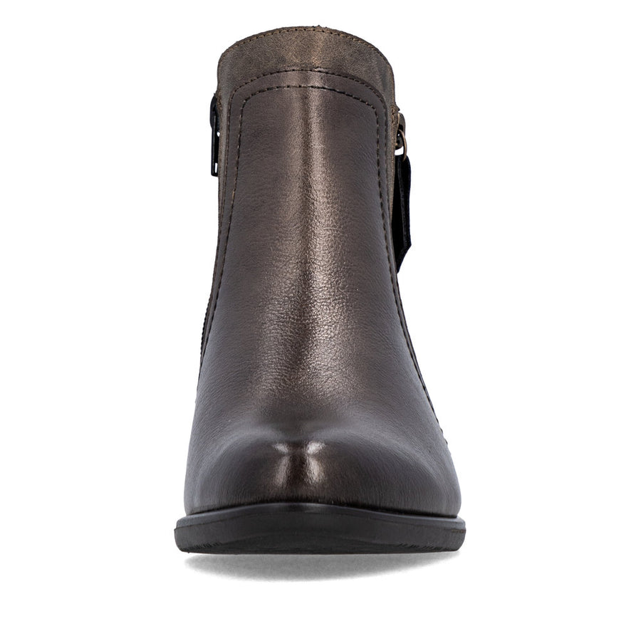 Remonte R5172-90 Ankle Boots-Mocca Metal