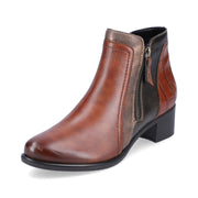 Remonte R5172 Ankle Boots-Chestnut