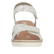 Remonte R6252 Sandals-White Gold