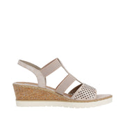 Remonte R6265 Sandals-Rose Gold